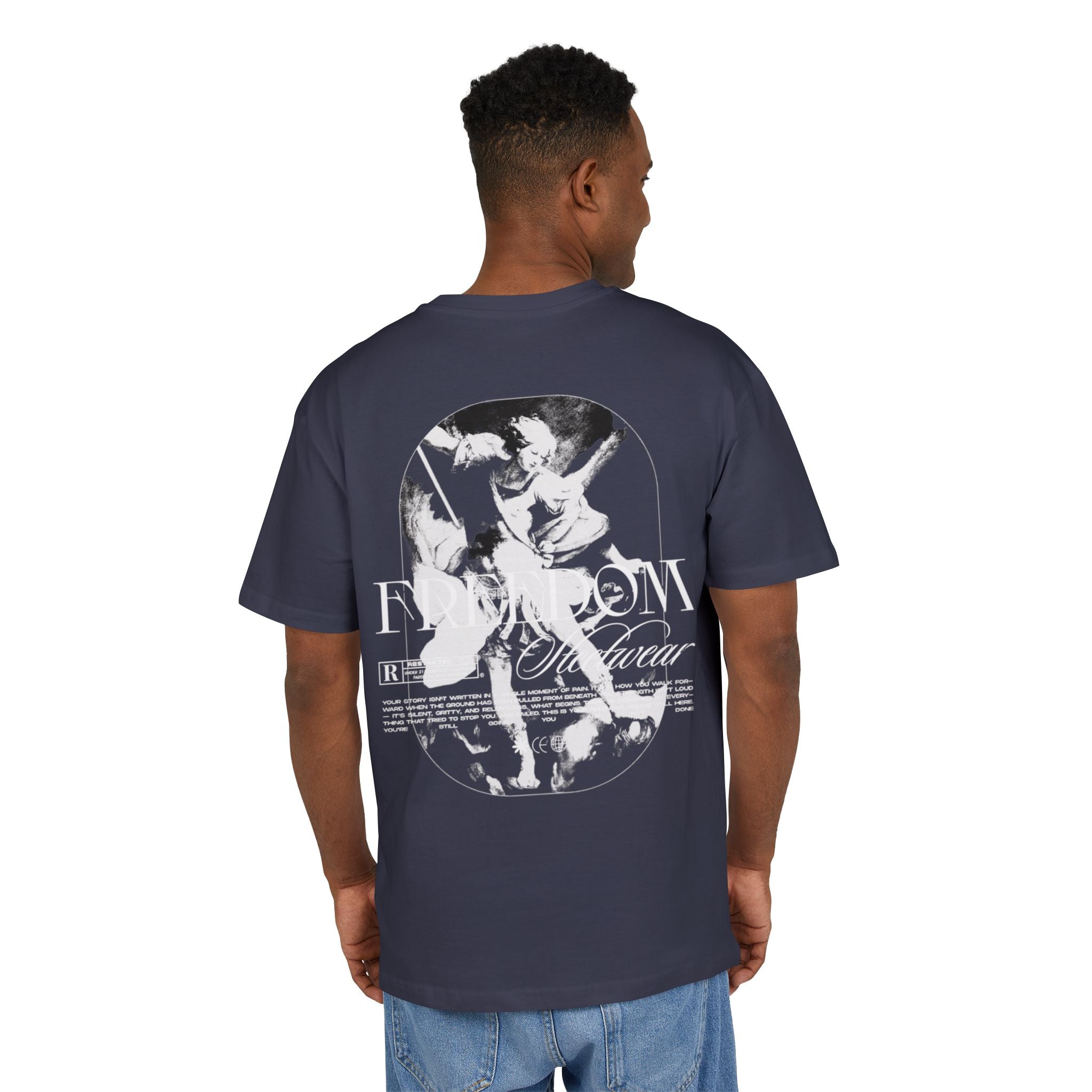 VYRKA® Oversized Tee — effortless comfort, street presence, and bold attitude in one essential piece