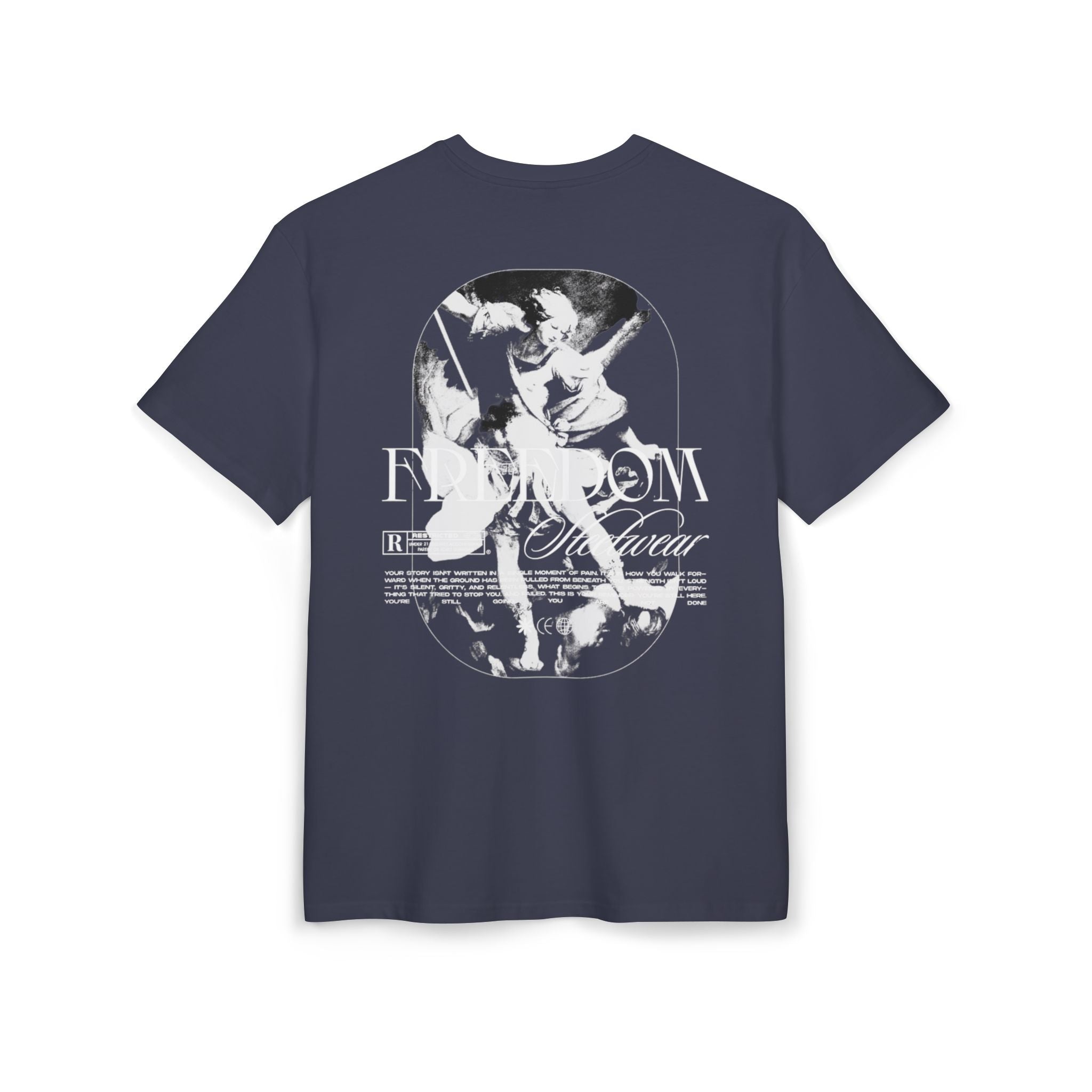 VYRKA® Oversized Tee — effortless comfort, street presence, and bold attitude in one essential piece