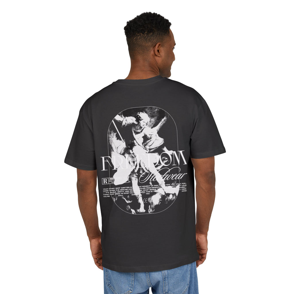 VYRKA® Oversized Tee — effortless comfort, street presence, and bold attitude in one essential piece