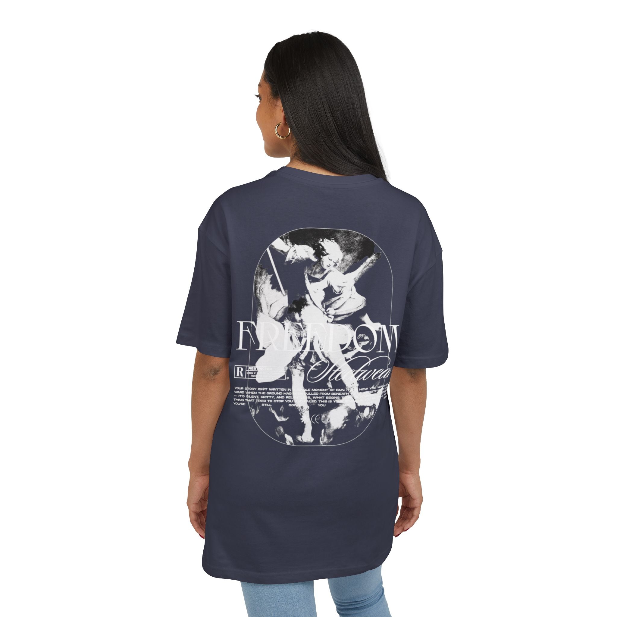 VYRKA® Oversized Tee — effortless comfort, street presence, and bold attitude in one essential piece